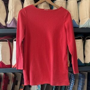 J. Jill Crimson Knit Top
